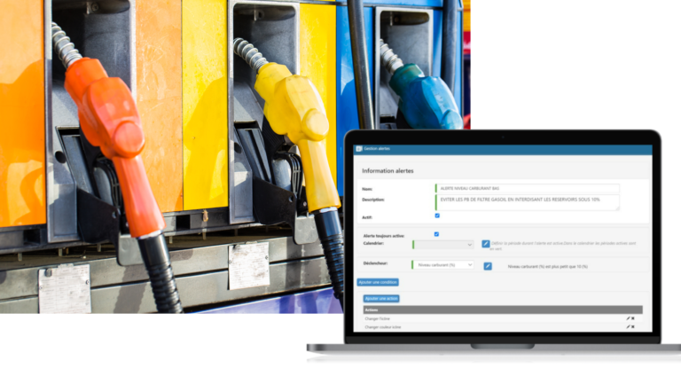 gestion de carburant et alerte siphonage
